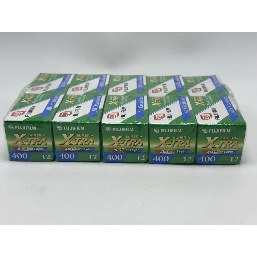 Fujifilm Fujicolor Superia X-tra 400 12 Exposure 24x36mm 10 per Pack